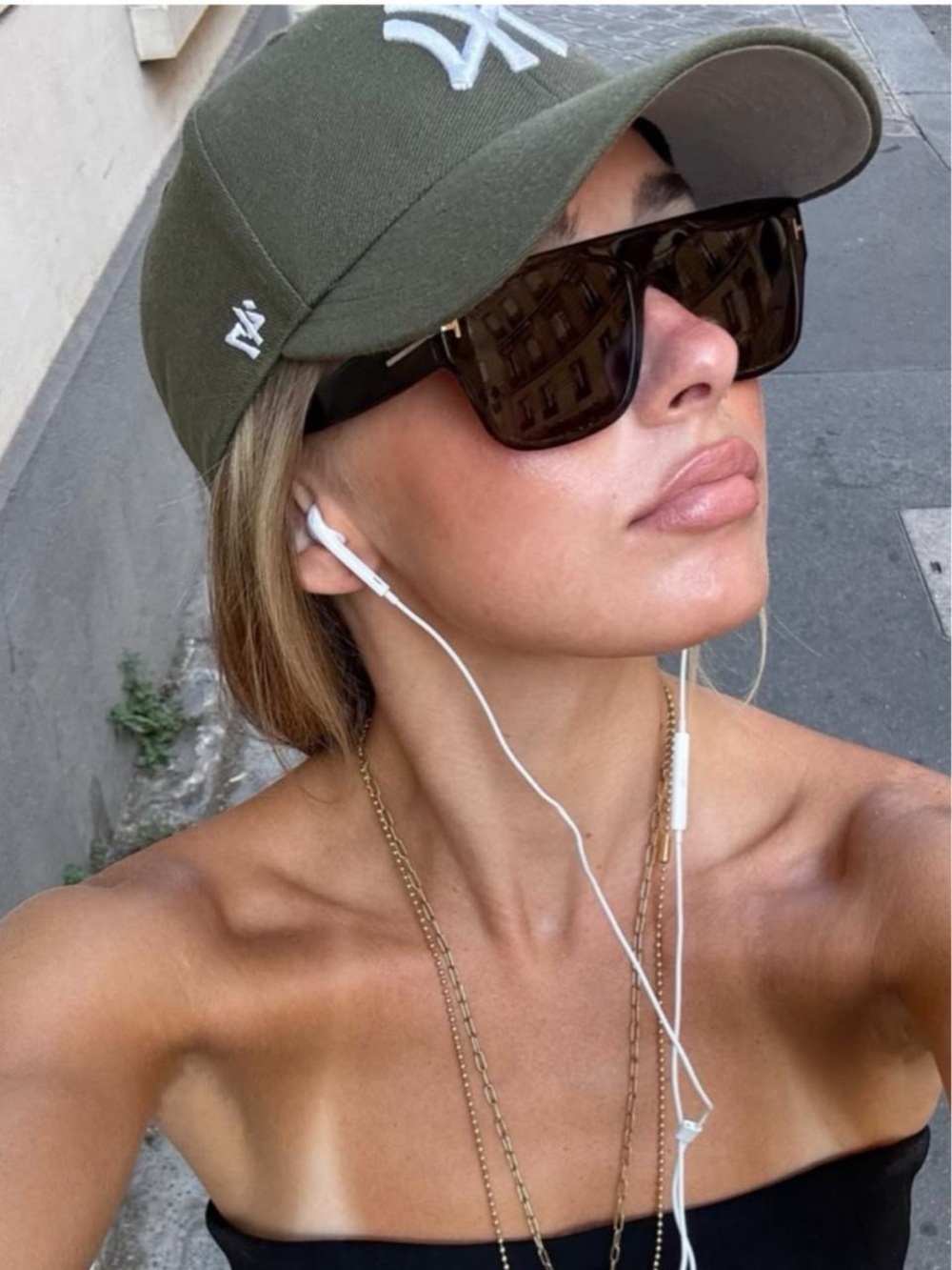 Tom Ford Oversized Square Sunglasses in Tortoiseshell and Dark Brown Lenses